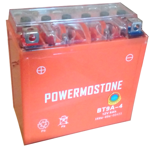Bateria Moto 12n9-4b (bt9a-4) Con Gel Powermostone