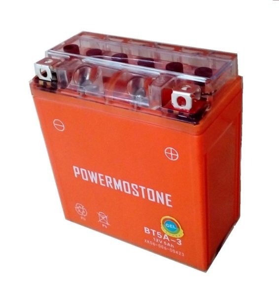 Bateria Moto 110cc 12n5-3b (bt5a-3) Con Gel Powermostone